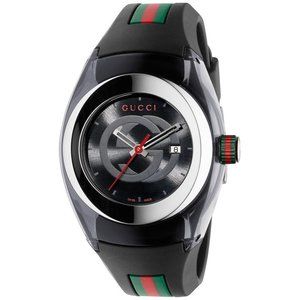 Gucci Sync XXL Sun-Brushed Black Dial Men's Watch